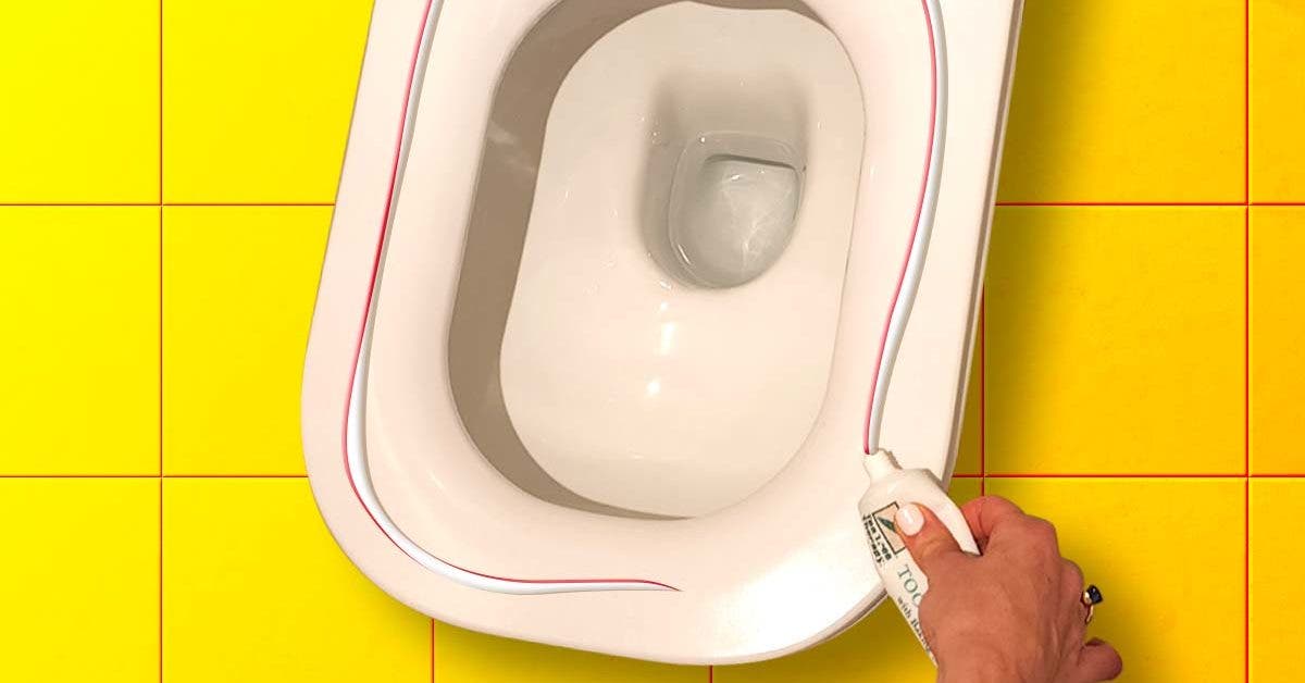 Pourquoi faut-il appliquer du dentifrice sur la cuvette des toilettes