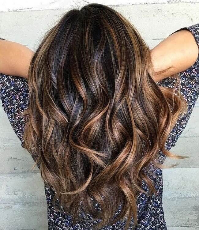 Balayage Caramel Foncé