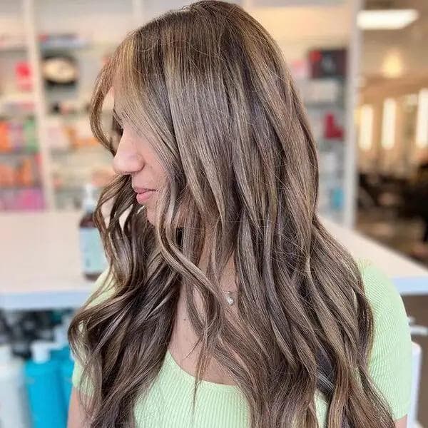 Balayage Caramel Sur Cheveux Bruns