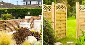 10 idées de clôture en bois pour votre espace extérieur