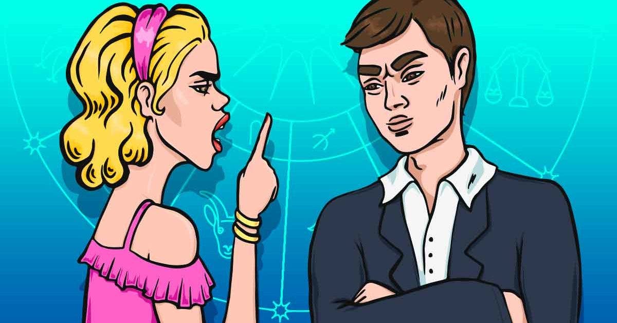 12 couples de signes du zodiaque incompatibles pour être en couple