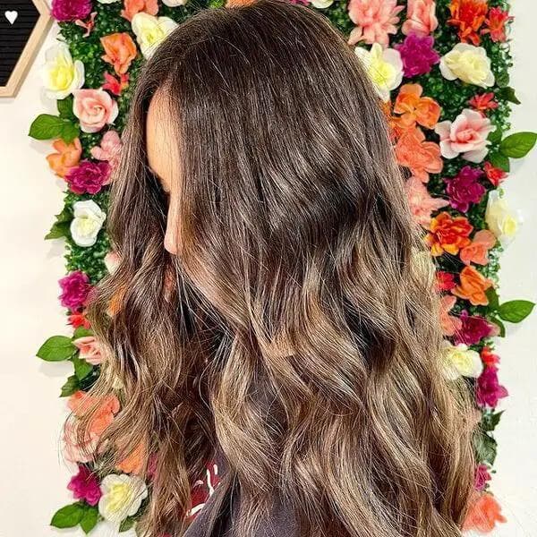 Balayage Caramel Sur Cheveux Marron Chocolat