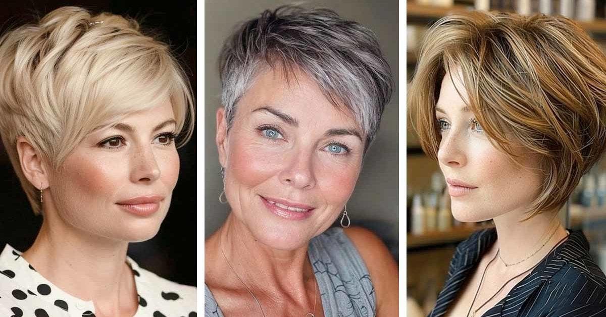 15 idées de coupes courtes effilées pour femme de 50 ans tendance en 2024