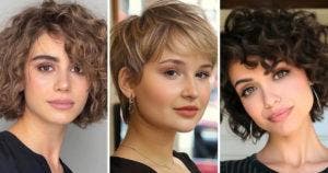 15 idées de coupes pour les cheveux courts ondulés dégradés tendance 2024