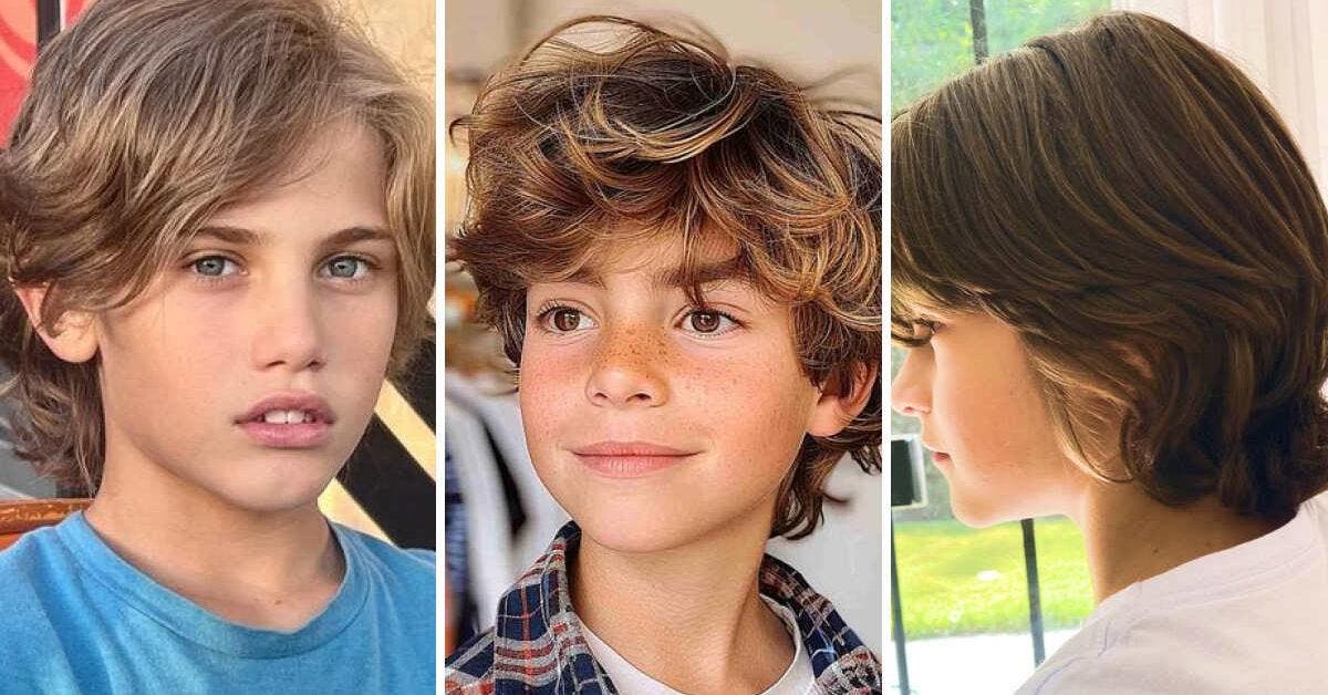 15 idées de coupes tendance pour garçons aux cheveux mi-longs en 2024