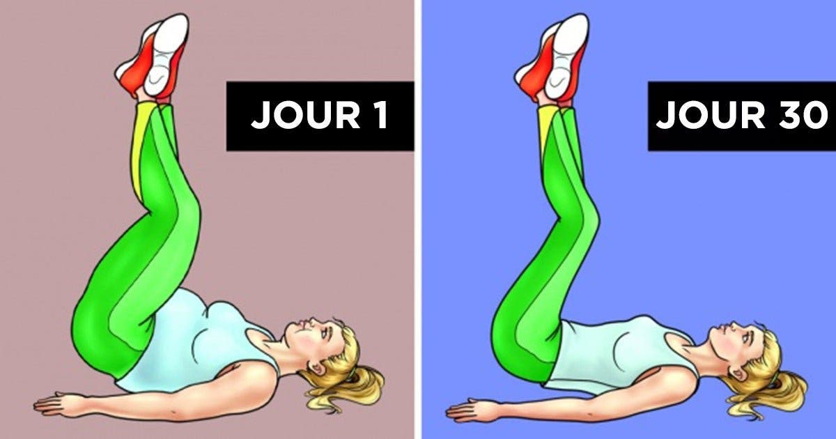 20 exercices pour muscler vos abdos à la maison