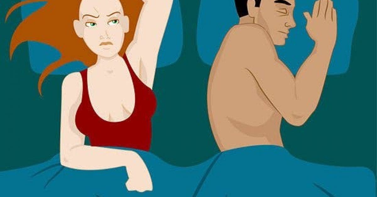 trucs que les hommes font au lit et que les femmes ne supportent pas