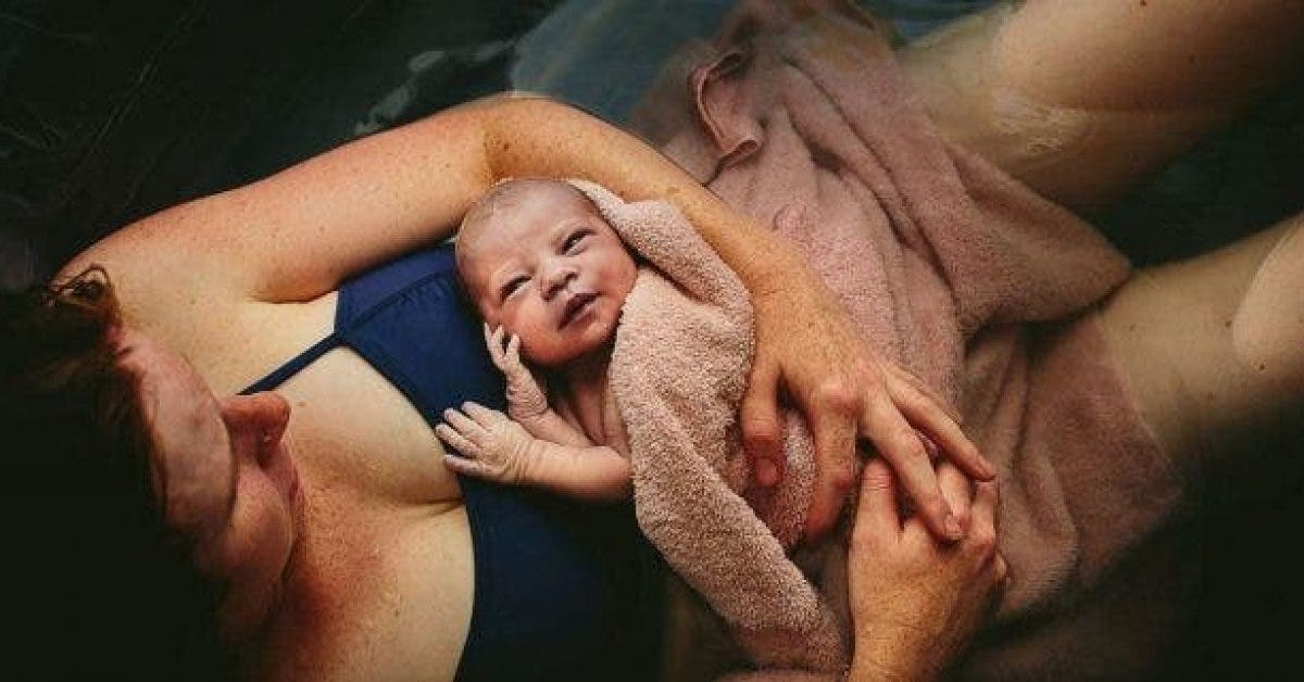 16 Photos fusionnelles qui montrent à quoi ressemble un accouchement dans l’eau