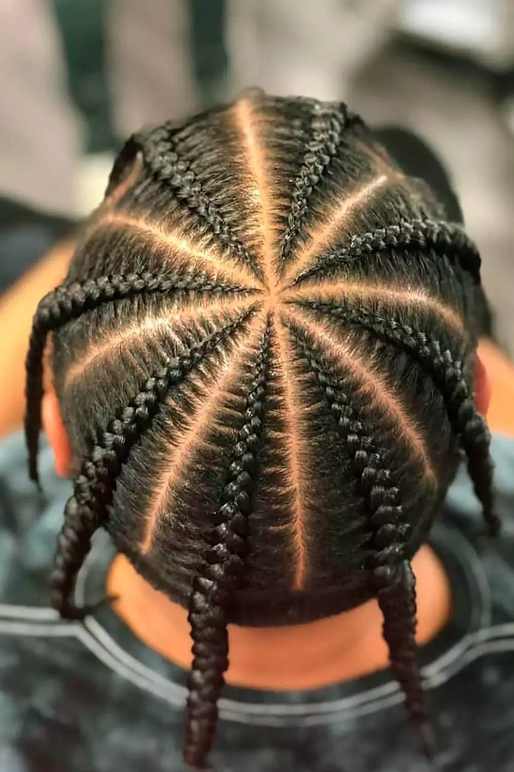 Tresses en toile d’araignée. Source : spm