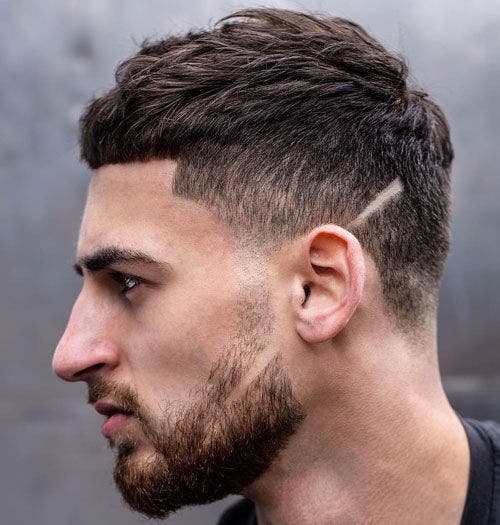 Dégradé + frange floue. Source spm