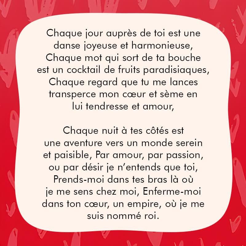 20 - Déclaration d'amour