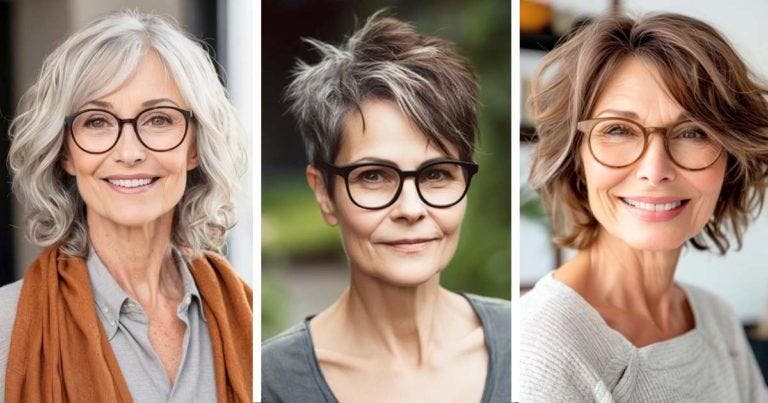 Coupe De Cheveux Femme 70 Ans Avec Lunettes 2024 20 coupes de cheveux courtes tendance pour femmes de 70 ans portant des