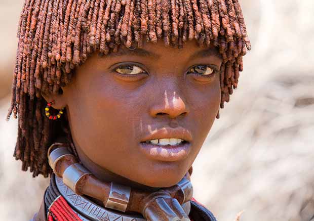 Une fille éthiopienne