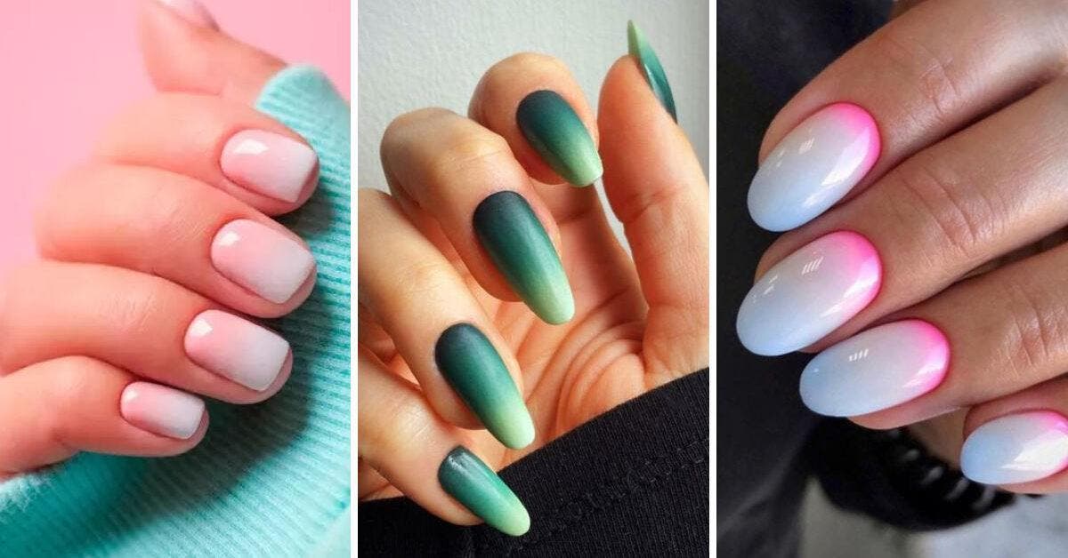 22 inspirations pour des ongles dégradés à adopter en 2024