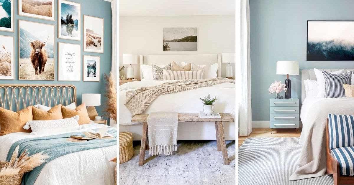 25 décorations murales pour la chambre à coucher : idées et inspirations