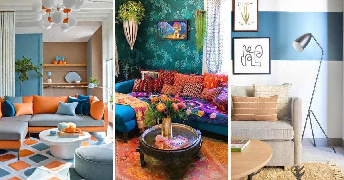 25 idées de salon bleu pour une déco originale