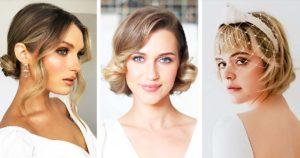 25 jolies coiffures de mariage pour cheveux courts tendance en 2024