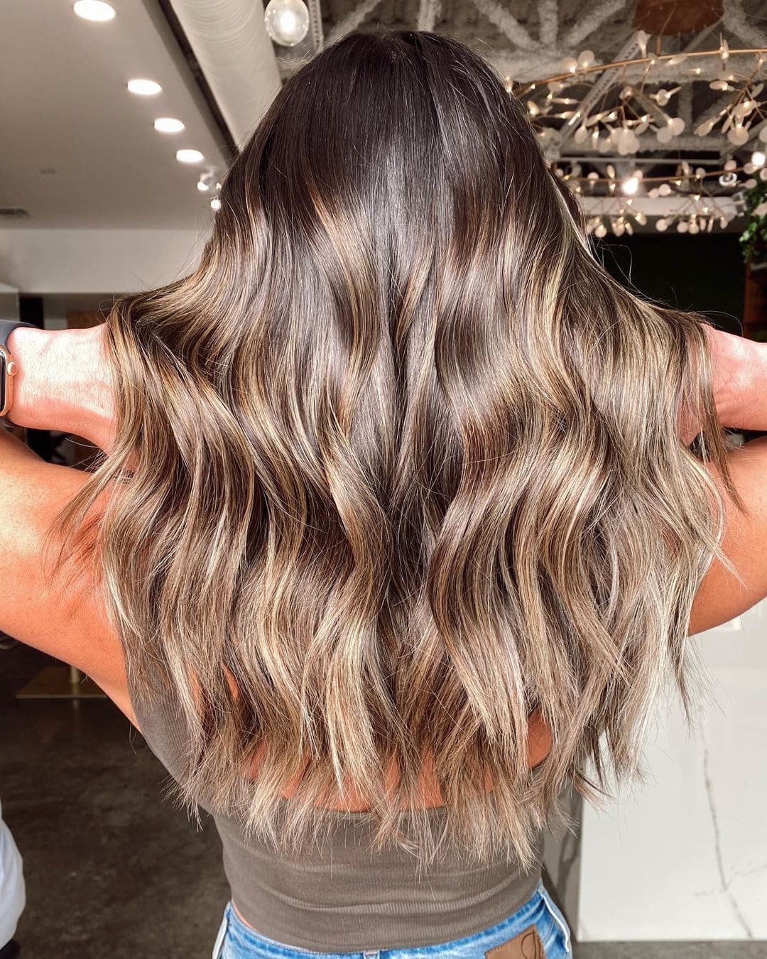 Balayage Caramel Effet Lumière