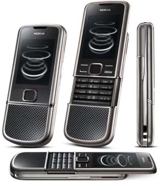 Le Nokia 8800 Arte Carbon