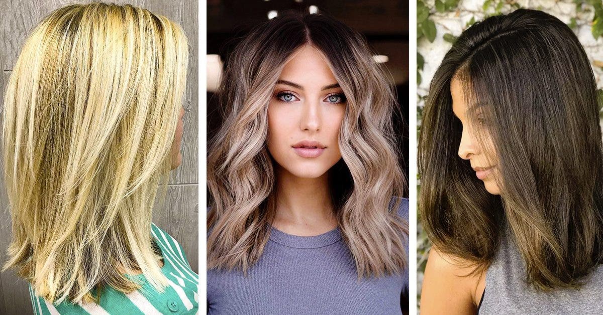 30 coupes de cheveux mi-longs les plus à la mode en 2025