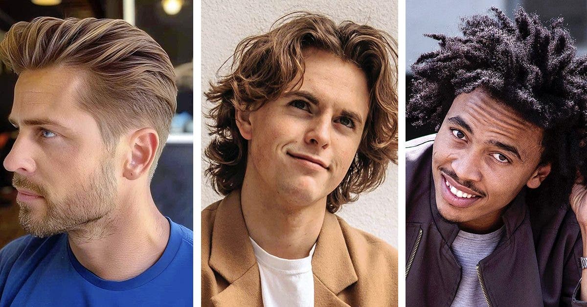 30 idées de coupes de cheveux pour homme mi-longs à la mode en 2025