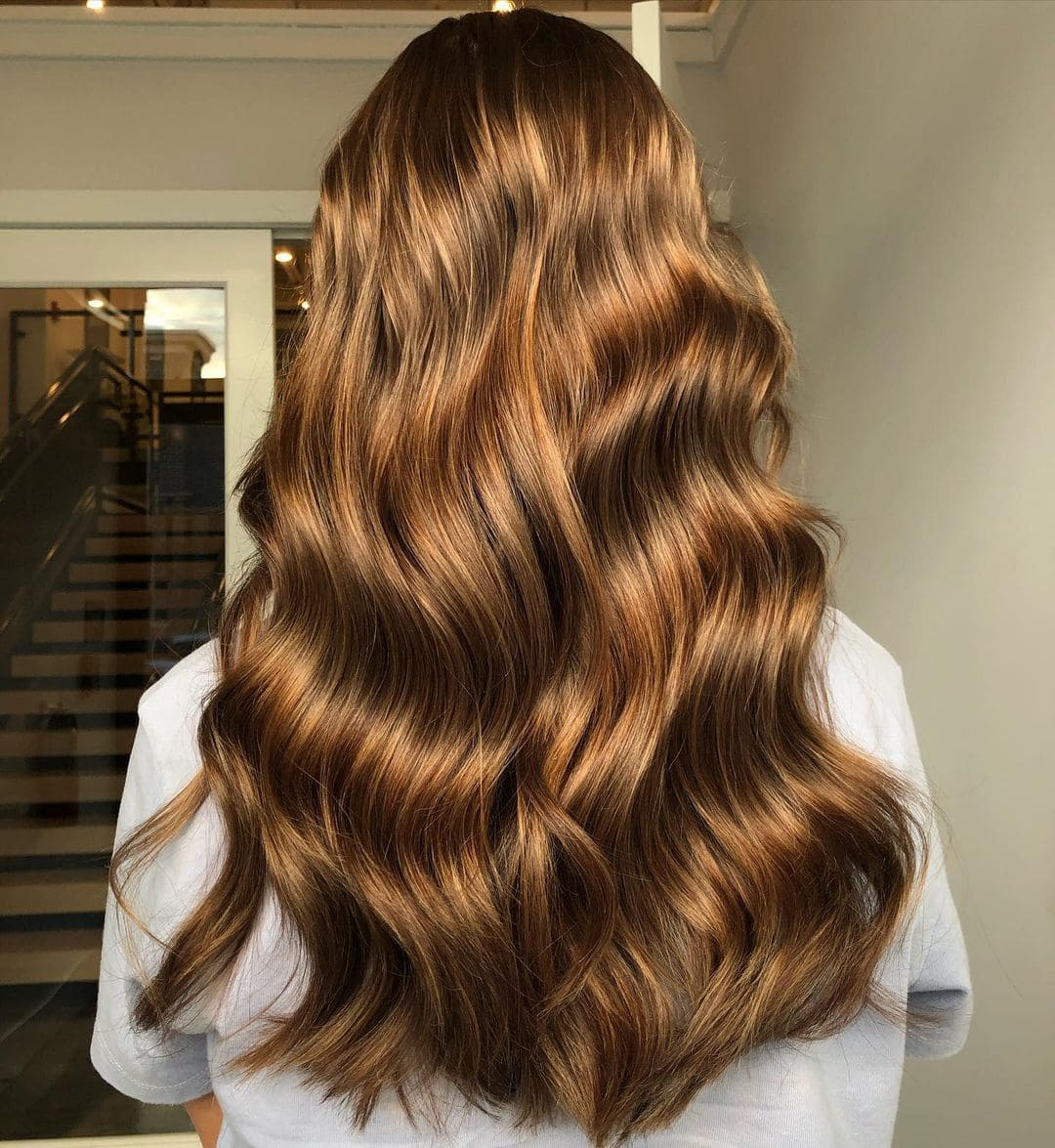 Balayage Caramel Bronde