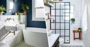 33 superbes idées d'aménagement et de décoration pour une petite salle de bain