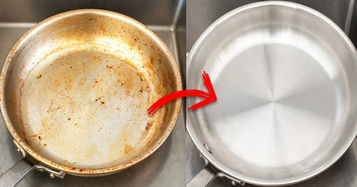 4 astuces efficaces pour nettoyer vos casseroles brûlées et les laisser comme neuves en quelques minutes
