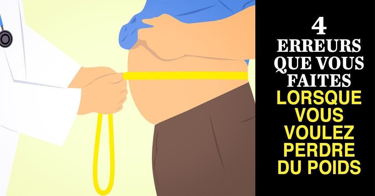 Un docteur révèle 4 erreurs que tous les gens font lorsqu’ils veulent perdre du poids