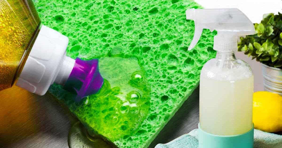 4 utilisations ingénieuses du liquide vaisselle pour nettoyer toute la maison_