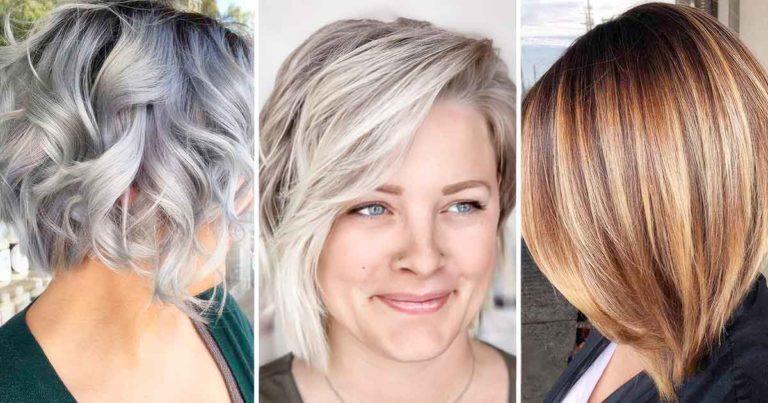 40 coupes courtes modernes pour les femmes au visage rond