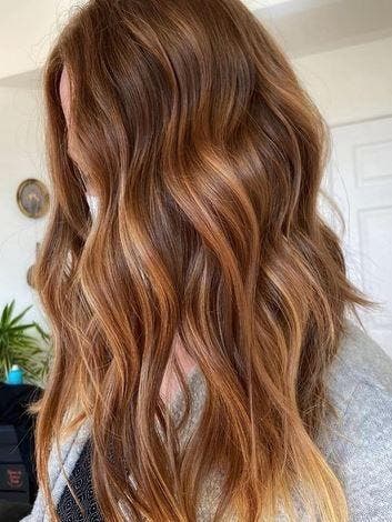 Balayage Caramel Fondu