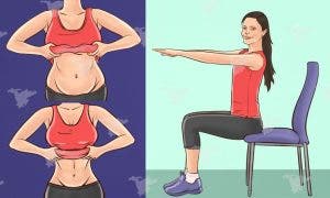 5 exercices de chaise qui réduiront votre graisse du ventre pendant que vous êtes assis