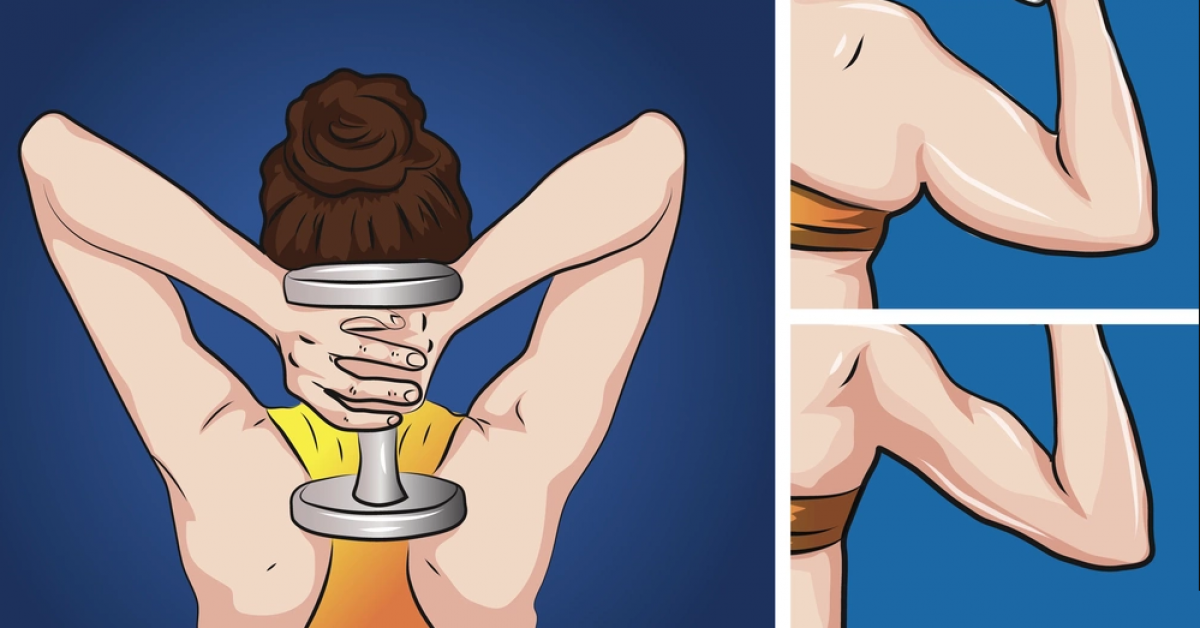 5 exercices géniaux pour éliminer la graisse des bras et les raffermir