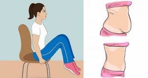 5 exercices qui vont dégonfler votre ventre pendant que vous êtes assis