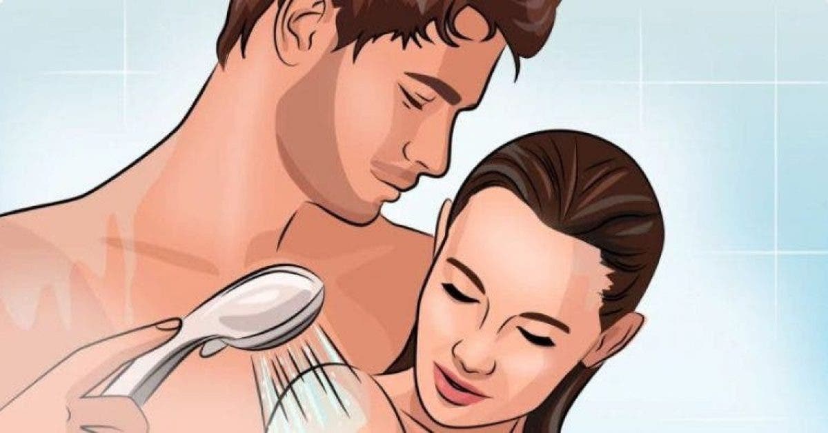 6 raisons valables et étonnantes de se doucher chaque jour avec votre homme