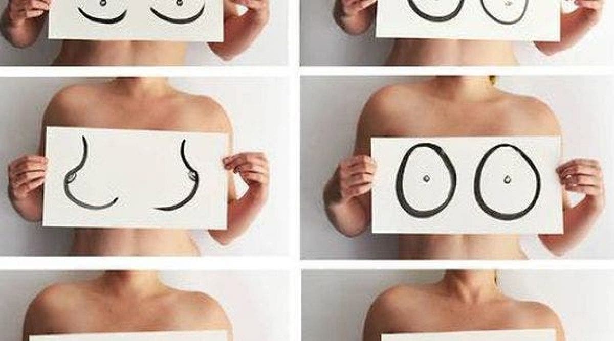 types de seins et ce que leurs formes révèlent à votre sujet