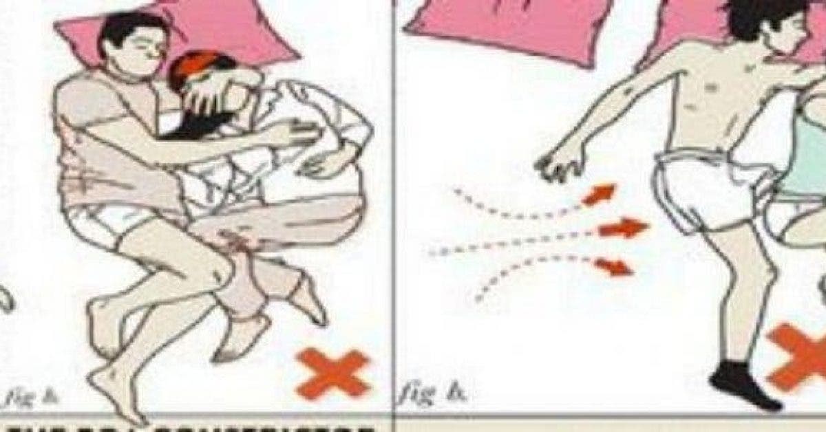 8 positions de sommeil que les couples ne devraient pas faire dans la chambre à coucher