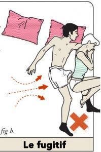 8 positions de sommeil que les couples ne devraient pas faire dans la chambre à coucher