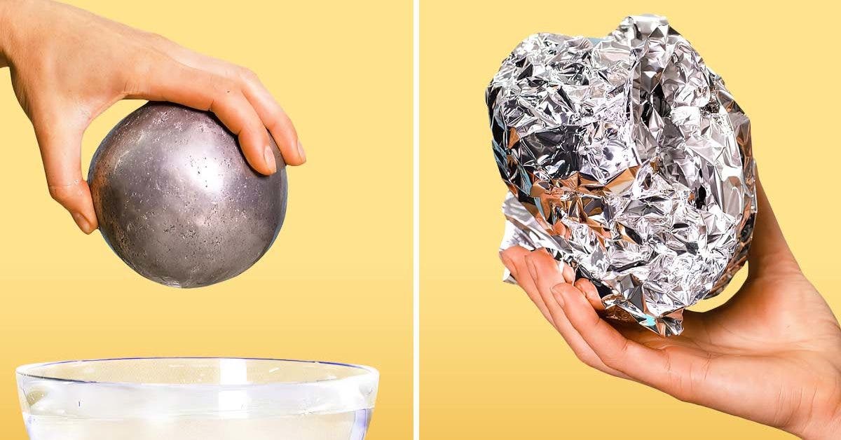 Mettez une boule de papier aluminium dans votre lave-vaisselle : le  résultat vous surprendra