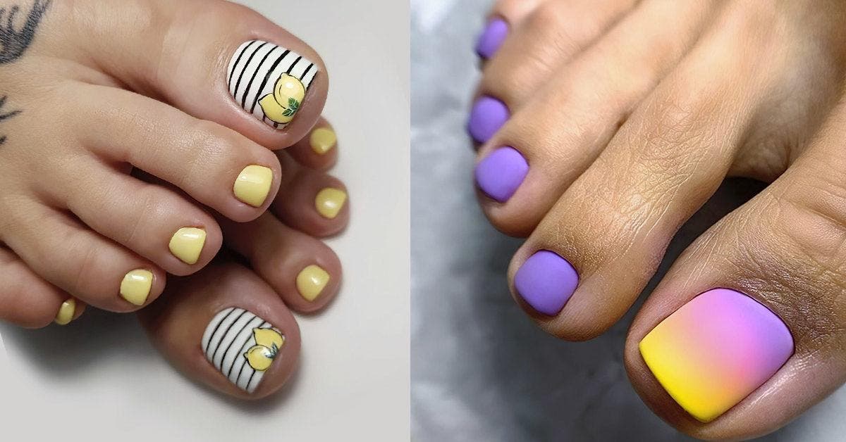 95 idées de nail art pour sublimer vos pieds
