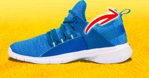 À quoi sert la boucle à l’arrière de vos baskets001