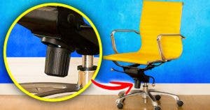 À quoi sert le bouton sous la chaise de bureau