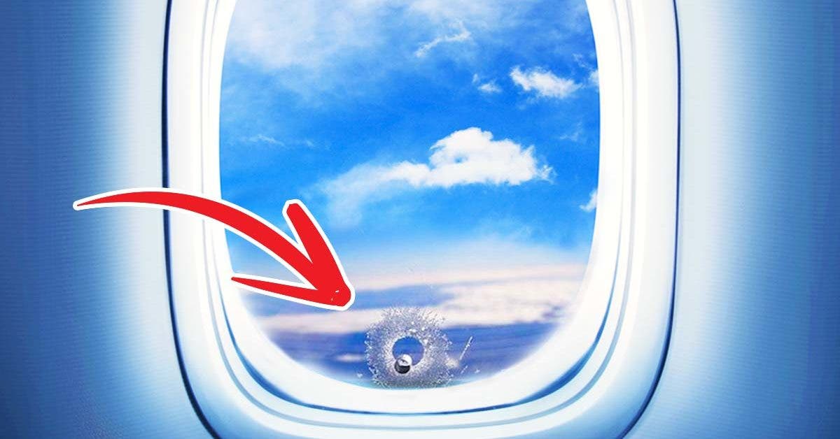 À quoi sert le trou dans les hublots des avions