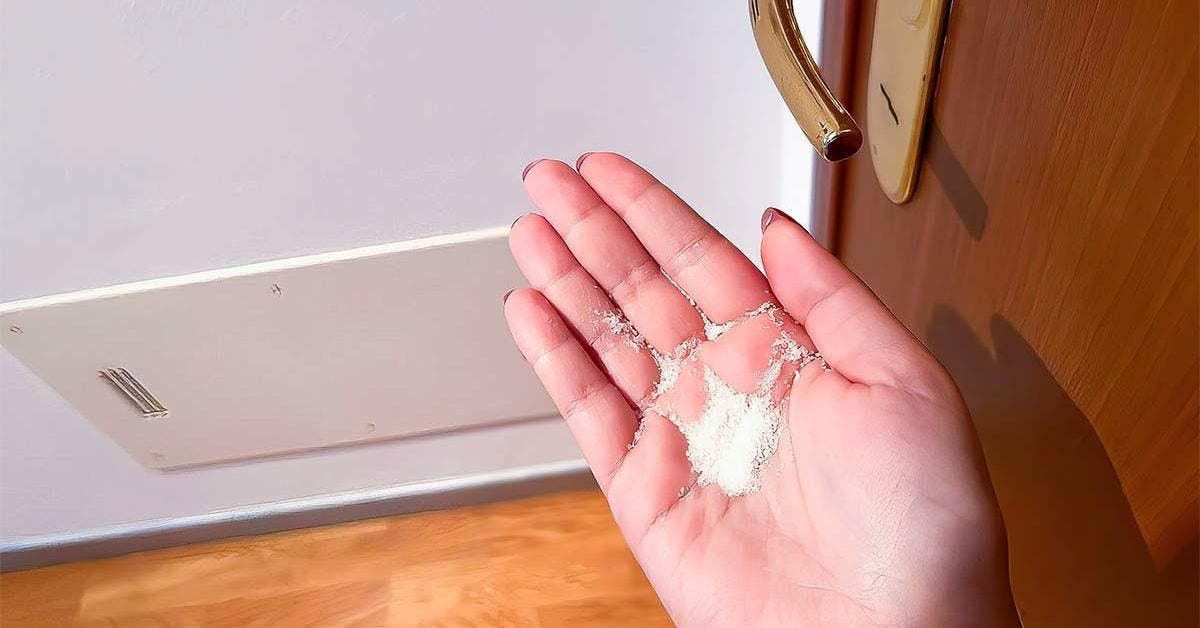 Ajoutez du sel devant la porte d'entrée en hiver, beaucoup de personnes commencent à le faire final