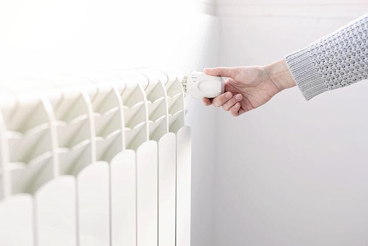 Adjust the radiator temperature.