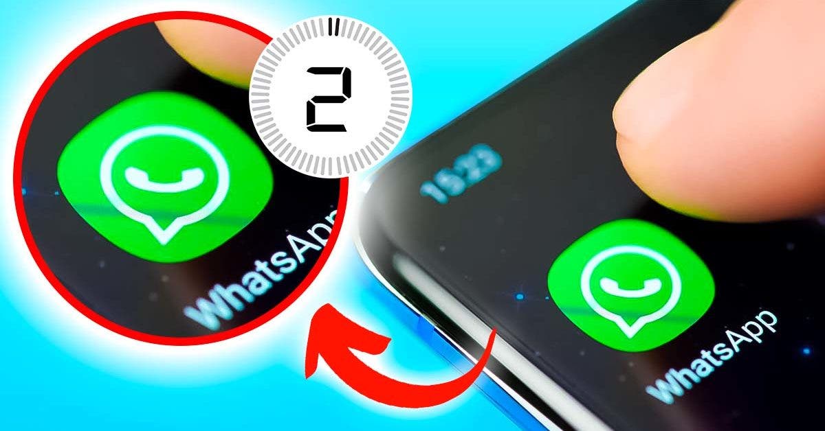 Appuyez sur l’icône WhatsApp pendant 2 secondes001