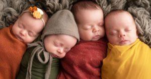 Après avoir adopté 4 enfants, une femme stérile tombe enceinte de quadruplés « C’est un beau cadeau du ciel »