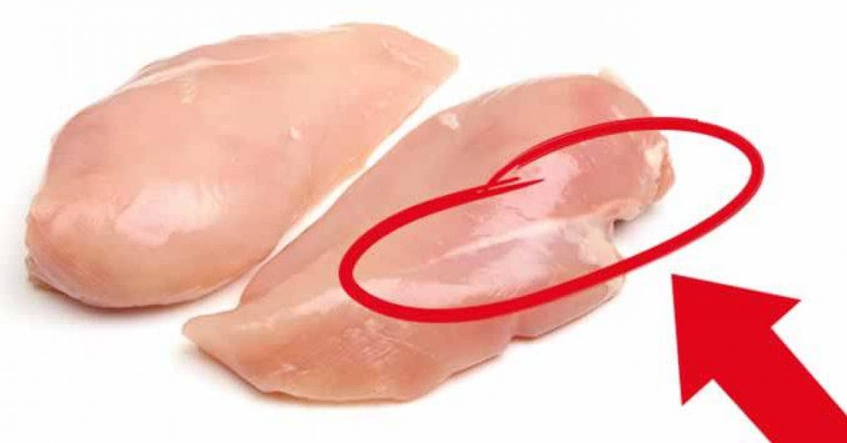 Arrêtez de manger des poitrines de poulet à rayures blanches dès que possible