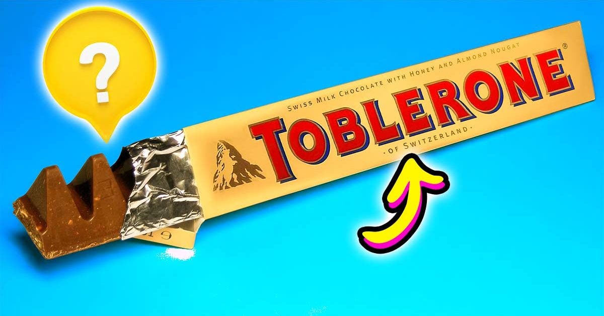 Avez-vous déjà remarqué ce qui cache sur le logo des chocolats Toblerone final